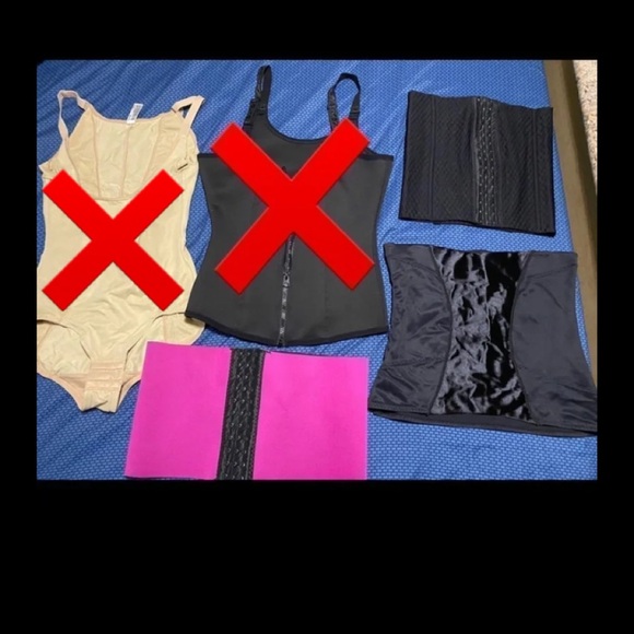 Lot of (3) NWOT Shapewear Size M/L Black Pink Various Colors and Styles - Picture 1 of 8